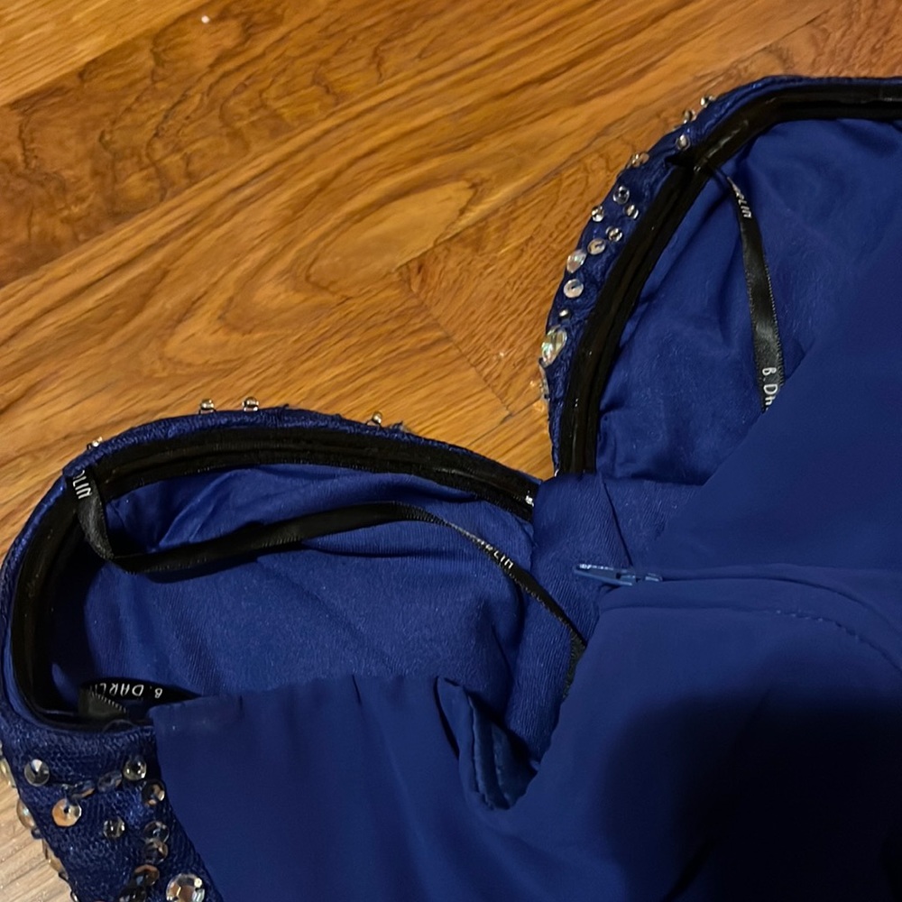 B.Darlin Strapless Dress Size 7/8 - Picture 7 of 12